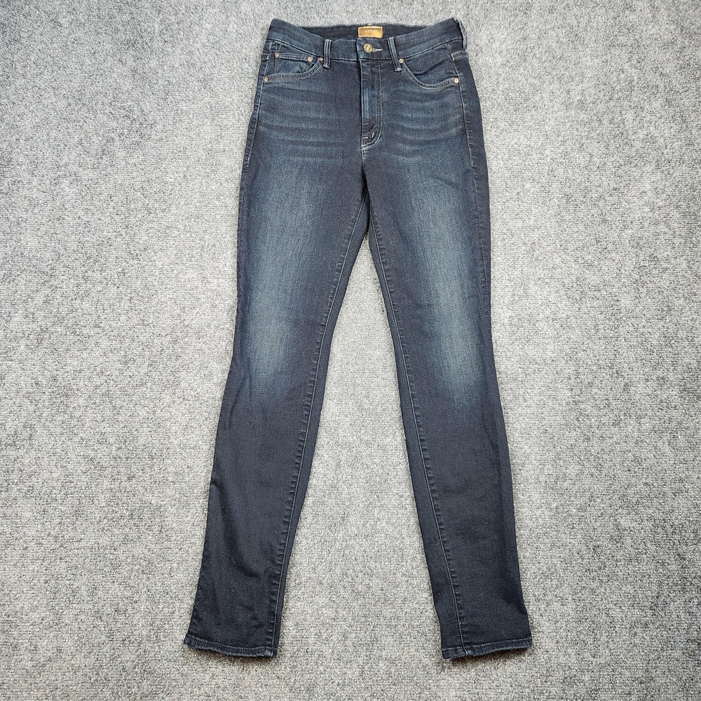Mother Jeans Womens‎ 26 Blue High Waisted Looker Skinny Denim Coffee Tea Or Me